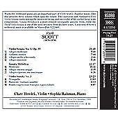 MediaTronixs Howick:Rahman : Scott: Violin And Piano Music CD Pre-Owned