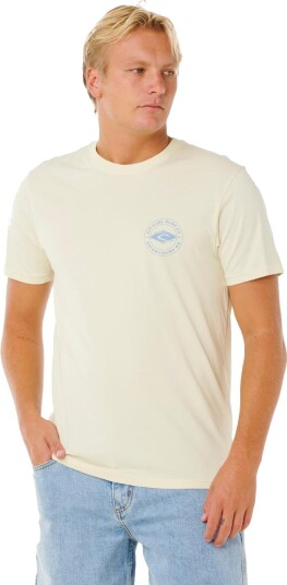 Rip Curl Men"s Staple Tee Lemon Ice S