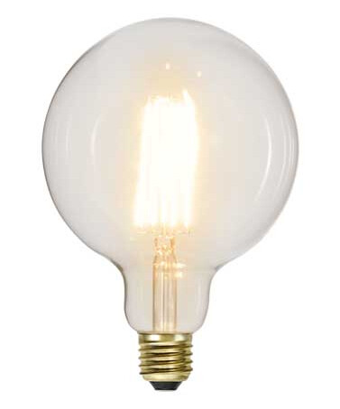 Ms Belysning Edison Globe Klar 95mm LED E27 4W Dimbar Ms Belysning Edison Globe Klar 95mm LED E27 4W Dimbar