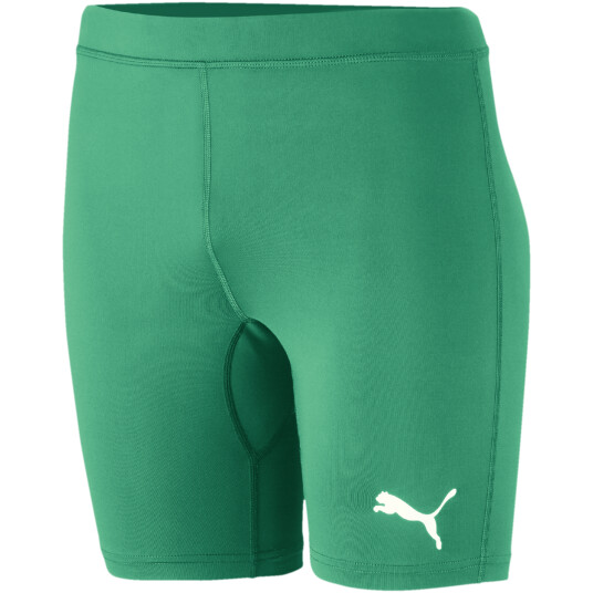 Puma LIGA Baselayer Short Tight, kompresjonsshorts senior M Pepper Green