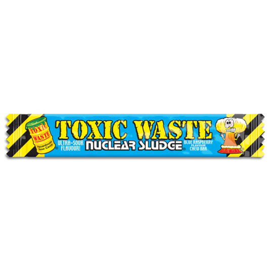 Toxic Waste Nuclear Sludge Chew Bar Blue Raspberry 20g Toxic Waste Nuclear Sludge Chew Bar Blue Raspberry 20g