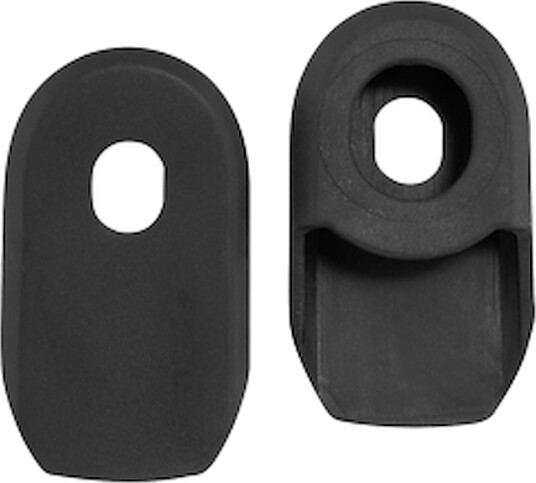 FORCE gummibeskytter til pedalarmer/krankarmer 2 stk. sort FORCE gummibeskytter til pedalarmer/krankarmer 2 stk. sort