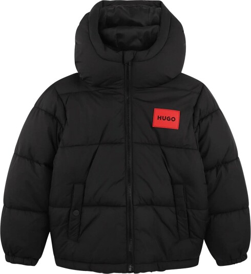 Hugo Kids Puffer Jacket Black 116