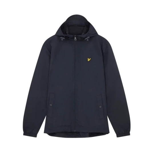 Lyle & Scott Zip Through Hooded Jacket Blå S