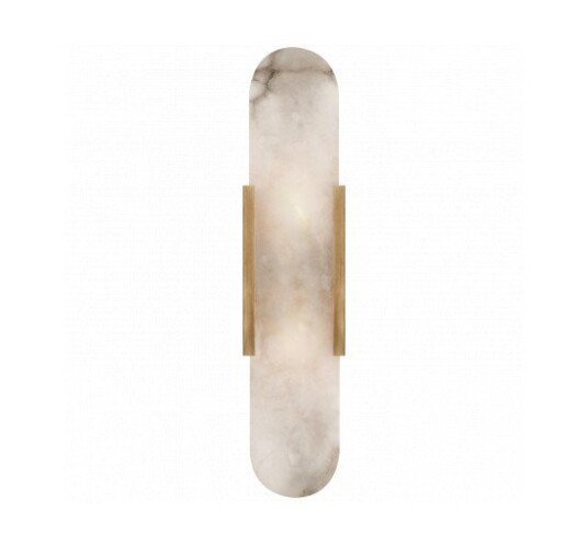 Melange Elongated Sconce Antique-Burnished Brass Melange Elongated Sconce Antique-Burnished Brass