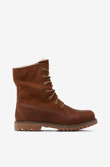 Timberland - Støvler Authentics Teddy Fleece WP Fold-Down - Brun