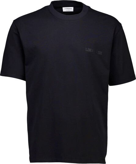 Lindbergh Oversized Logo Tee S/S BLACK L
