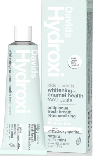 Davids Hydroxyapatite Tannkrem Natural Enamel Health Mild Mint 113g Davids Hydroxyapatite Tannkrem Natural Enamel Health Mild Mint 113g
