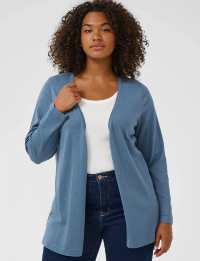 Kaffe Curve Kcfarsia Cardigan - Blue - S