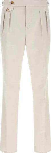 Brunello Cucinelli Herre Bukser Hvit L, Brunello Cucinelli Herre Bukser Hvit L,
