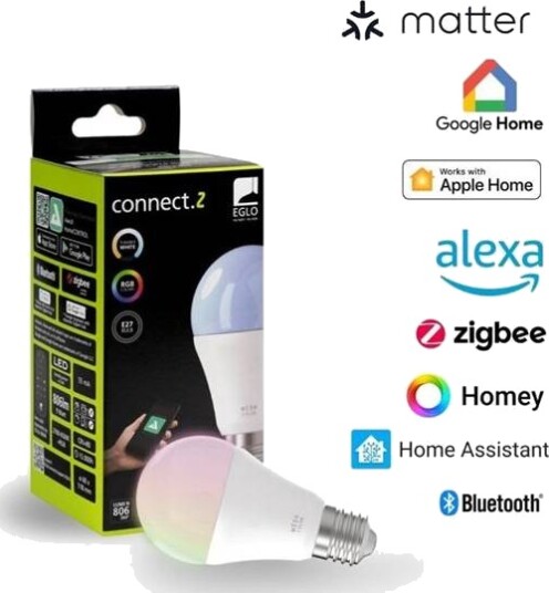 Eglo Connect Z E27 Smartpære 1300 Lm Eglo Connect Z E27 Smartpære 1300 Lm