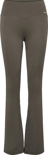 aim´n Ribbed Seamless Flare Tights   DARK IVY   L