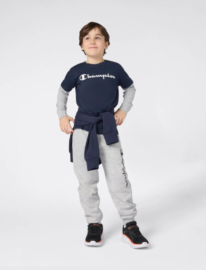Champion Long Sleeve T-Shirt Navy 102-107