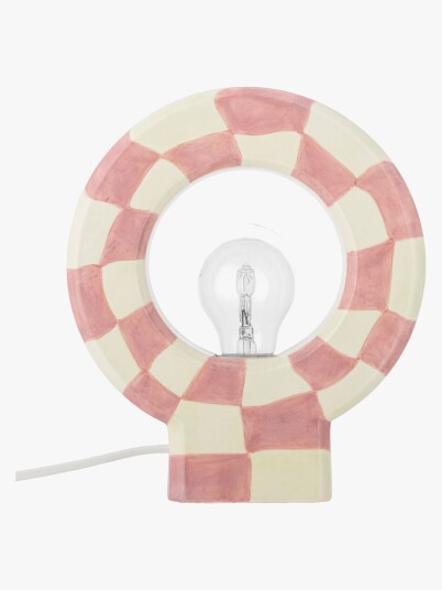 Bloomingville Vialini Bordlampe Rosa Bloomingville Vialini Bordlampe Rosa