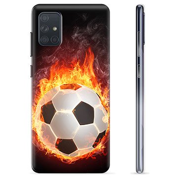 Samsung Galaxy A71 TPU-deksel Fotballflamme