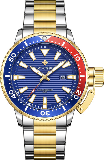 WWOOR Keystone Silver Gold Blue WWOOR Keystone Silver Gold Blue
