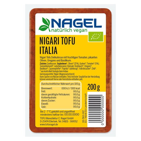 Nagel nigari tofu italia 200 g Nagel nigari tofu italia 200 g