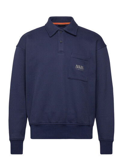 Napapijri B Miraat Polo Ls Naval Acade B2Q Navy M Napapijri B Miraat Polo Ls Naval Acade B2Q Navy M