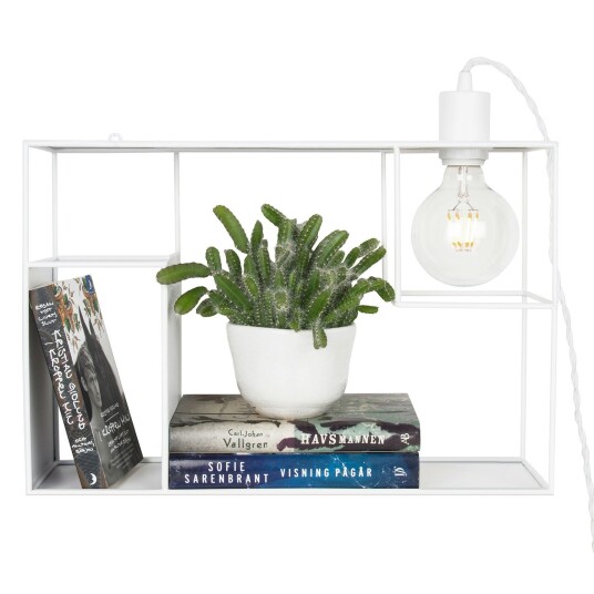 Shelfie Vegglampe Hvit