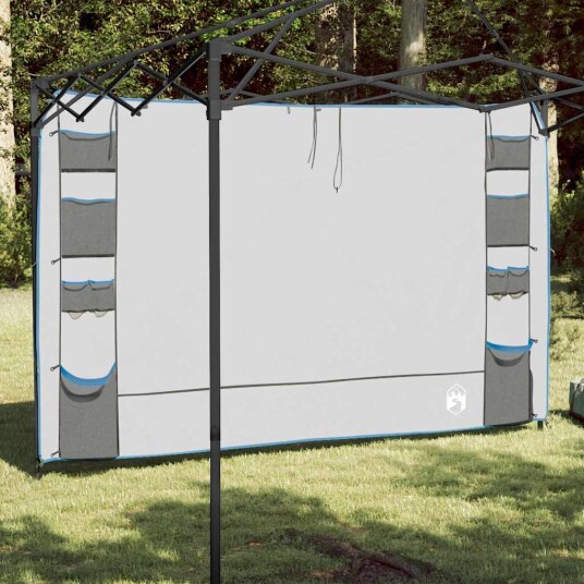 vidaXL Hengende teltorganiser med lagring Grå 320 x 182 cm
