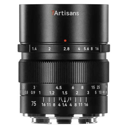7Artisans 75mm f/1.4 Z Til Nikon Z-Fatning
