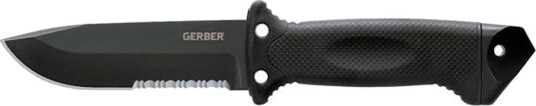 Gerber LMF II Infantry Fastbladkniv - Svart