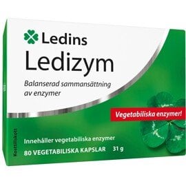 Ledins Ledizym 80 kapsler Ledins Ledizym 80 kapsler