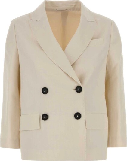Brunello Cucinelli Dame Jakker Hvit L,
