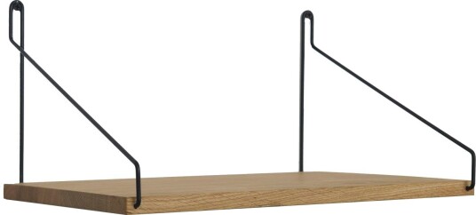 Shelf 80 Hylle L Sort