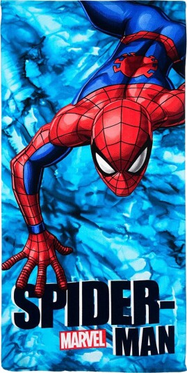 Marvel Spider Man Strandhåndkle Turkis Marvel Spider Man Strandhåndkle Turkis