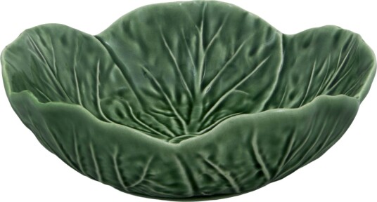 Bordallo Pinheiro  Cabbage skål kålblad 15 cm grønn