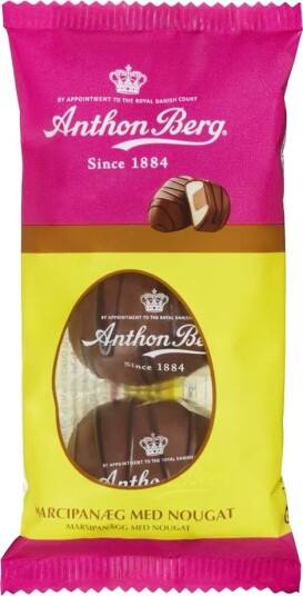 3 stk Anthon Berg Marsipanegg med Nougat 90 gram 3 stk Anthon Berg Marsipanegg med Nougat 90 gram
