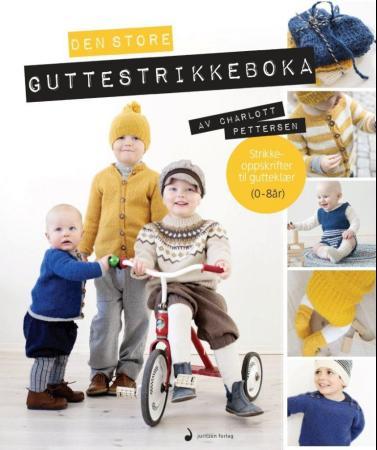 Den store guttestrikkeboka, Veldig pen bok / som ny Den store guttestrikkeboka, Veldig pen bok / som ny