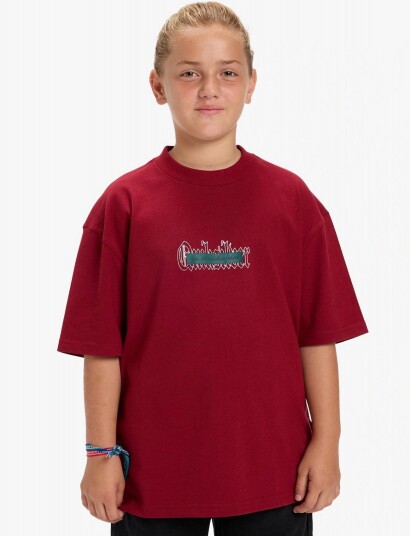 Quiksilver Mercury Double Up Ss Tee Yth Red 14 Quiksilver Mercury Double Up Ss Tee Yth Red 14