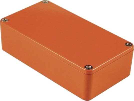Hammond Electronics 1590Bbor Universalkapsling 118,5 X 93,5 X 34 Aluminium Oransje 1 Stk