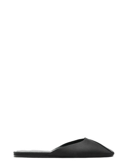 Mango Backless Flat Shoe Black 39