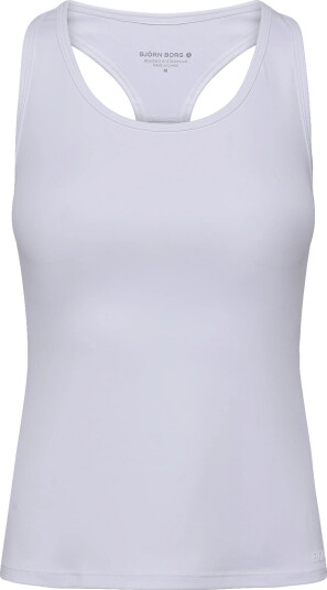 Björn Borg Borg Soft Racerback Tank Top   White   S