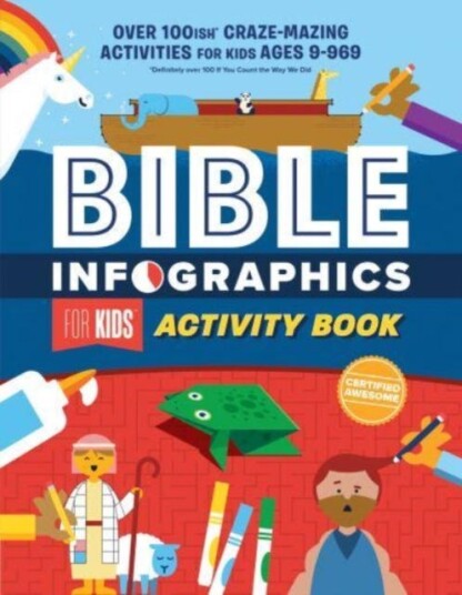 Bible Infographics for Kids Activity Book  Over 100ish CrazeMazing Activities for Kids Ages 9 to 969