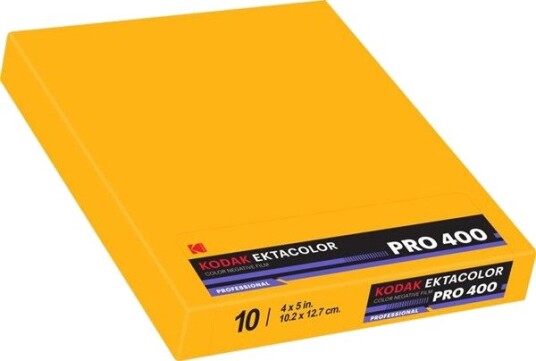KODAK Eastman Ektacolor Pro 400 4X5 - 10 Sheets