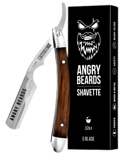 Angry Beards  Zizka Shavette Barberkniv