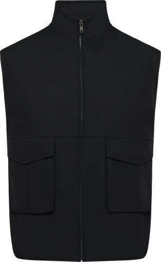 ROUGE EDIT Roufaye Waistcoat/Pf Black 36