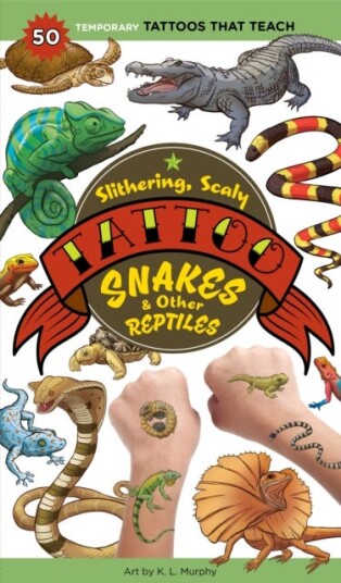 Slithering, Scaly Tattoo Snakes & Other Reptiles Av Workman Publishing
