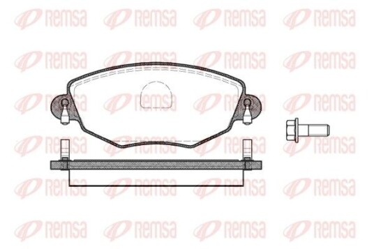Bremseklosser REMSA 0776.00