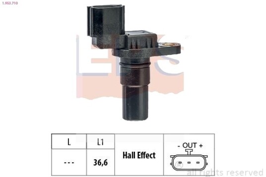 Turtallsensor, automatgir EPS 1.953.710 Turtallsensor, automatgir EPS 1.953.710