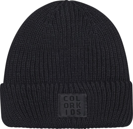 Color Kids Beanie W. Wool Phantom 54