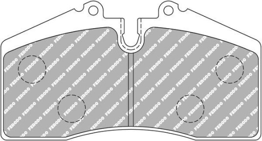 Bremseklosser FERODO RACING FDS560 Bremseklosser FERODO RACING FDS560