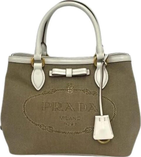 Prada Vintage Dame Pre owned Brun ONE SIZE,