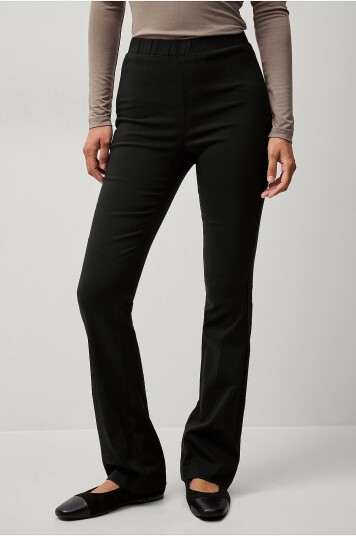 Ellos Collection Flexy Bootcut tregging i superstretch Svart
