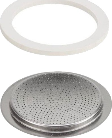 Bialetti Venus Replacement Rubber Seal & Filter Screen   6 cup