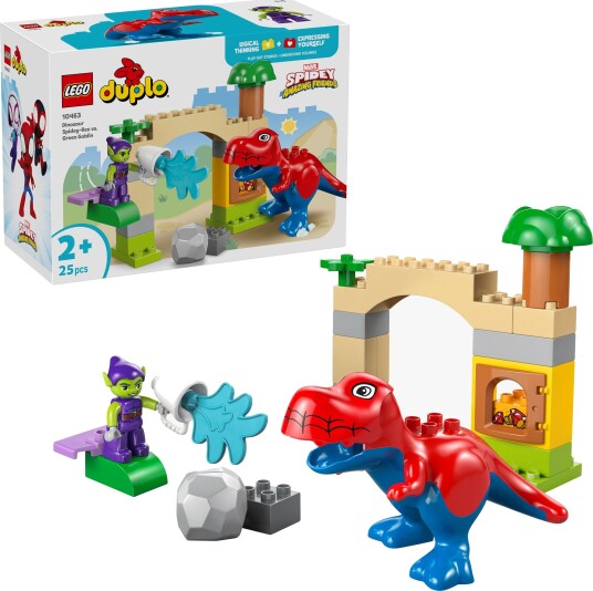 LEGO DUPLO Disney 10463 Dinosauren Spidey-Rex mot Green Goblin LEGO DUPLO Disney 10463 Dinosauren Spidey-Rex mot Green Goblin